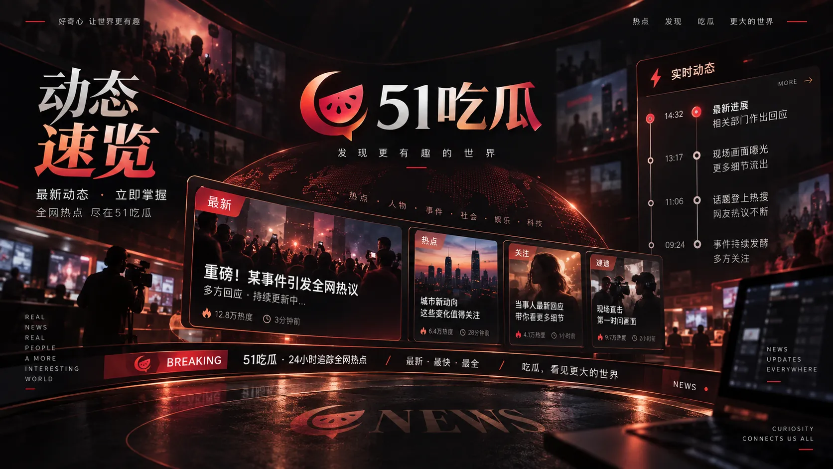 热门话题时间线信息卡片